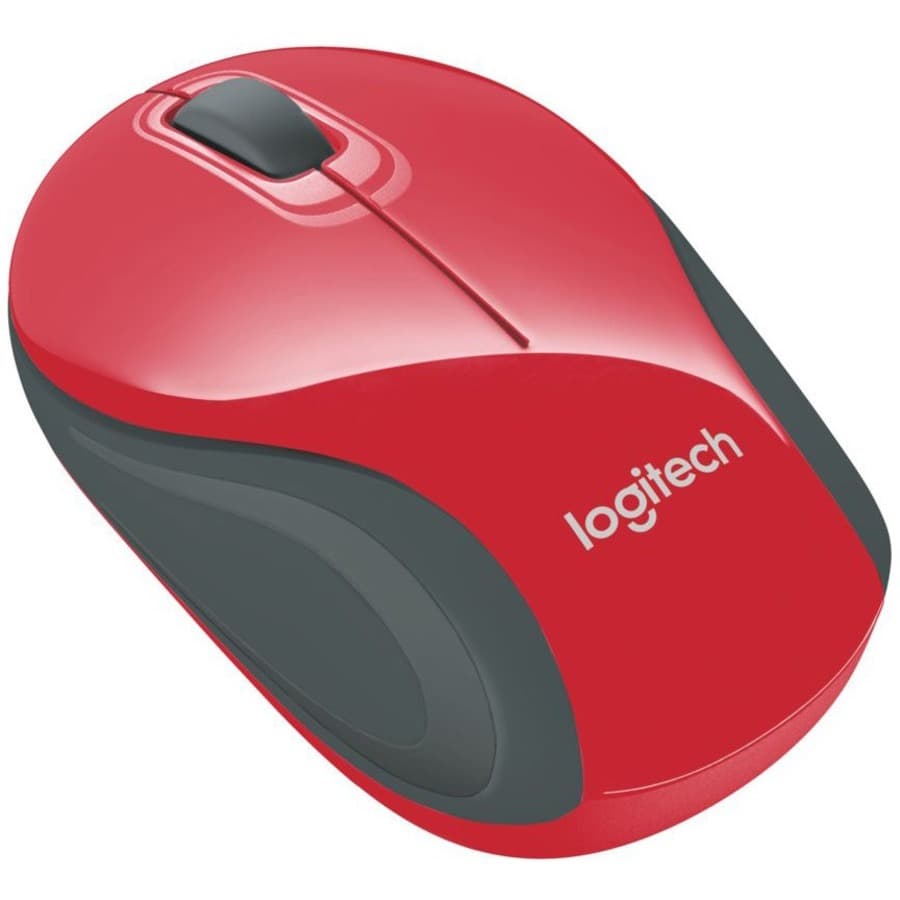 LOGITECH - COMPUTER ACCESSORIES LOGITECH M187 WIRELESS MINI RED EXTRA SMALL DESIGN view 2