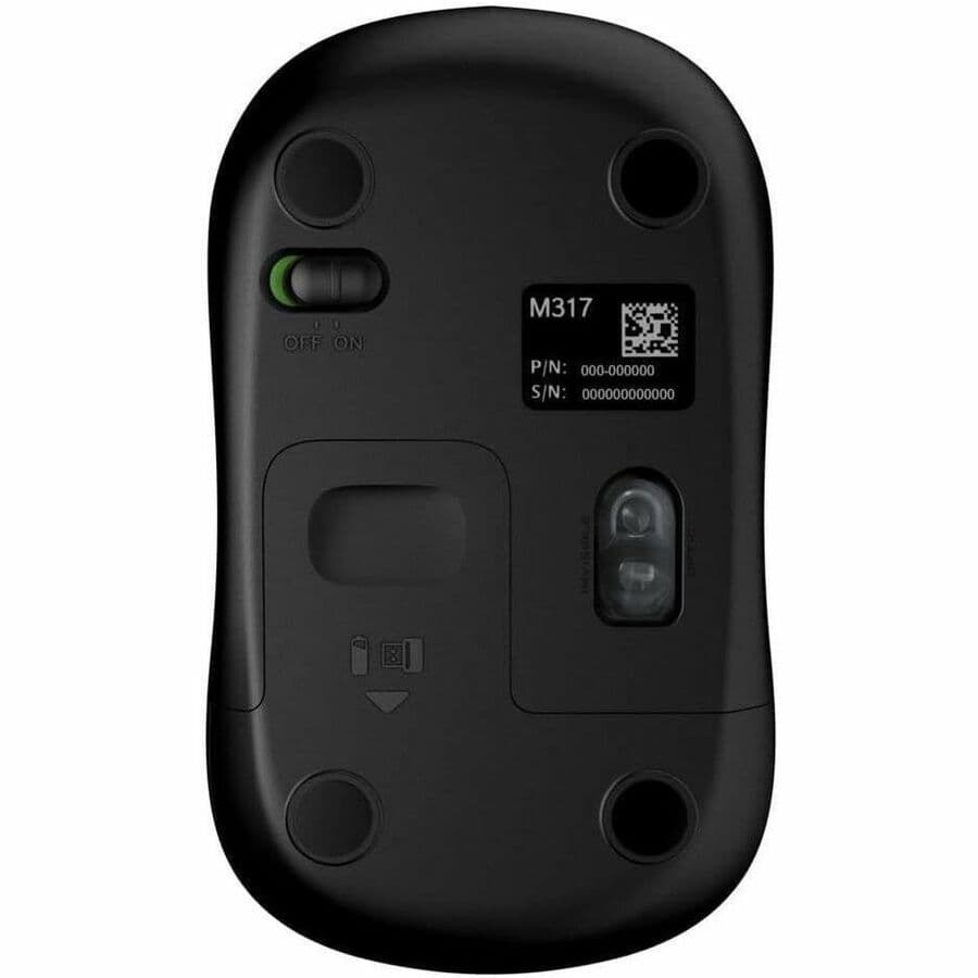 Wrlss Mouse M317 Black view 2