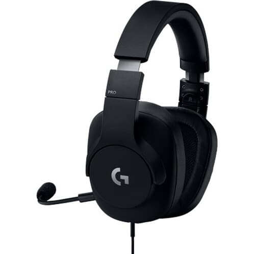 Logitech LA PRO WIRED GAMING HDSET wired over-the-head headset with detachable microphone