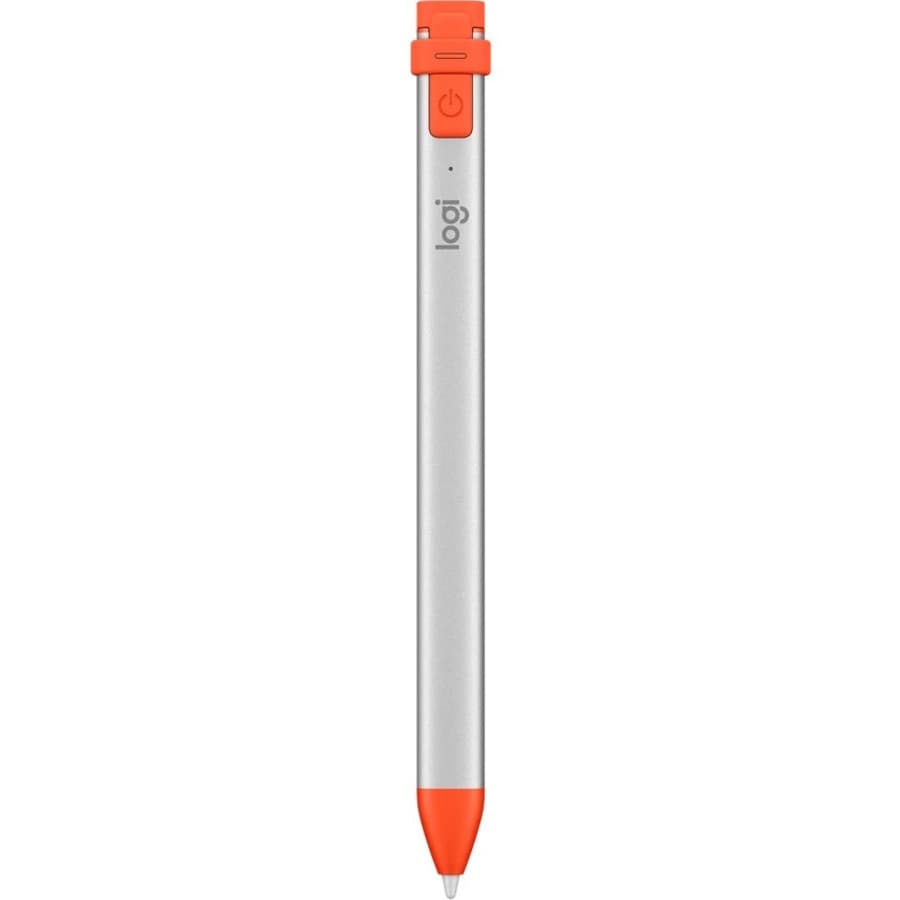 Logitech Crayon EDU-Apple stylus with orange tip for Apple iPad classroom use