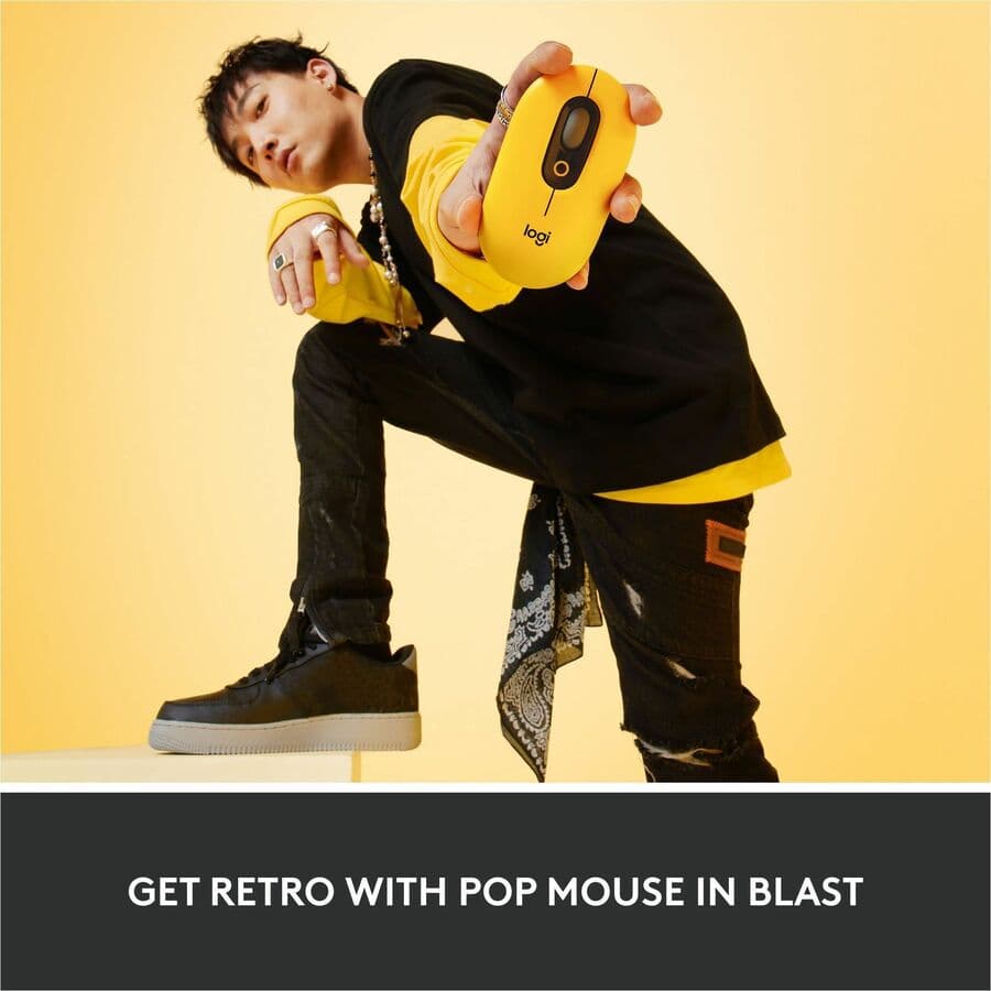 LA POP MSE W/ EMOJI BLAST YLW view 2