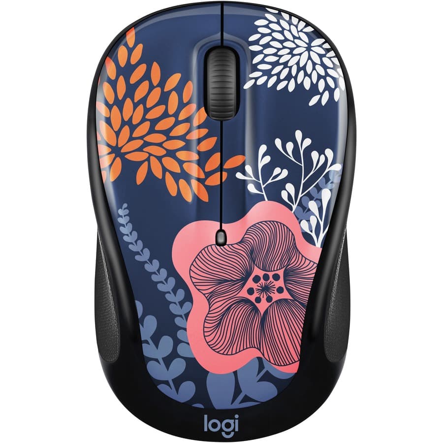 DESIGN COLLECTION LIMITED EDITION WIRELESS MOUSE - FOREST FLORAL view 2