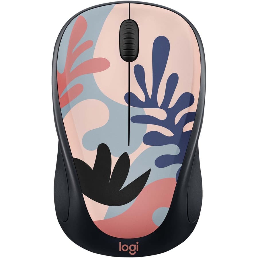 Logitech Design Collection limited edition wireless mouse — compact wireless mouse with designer finish