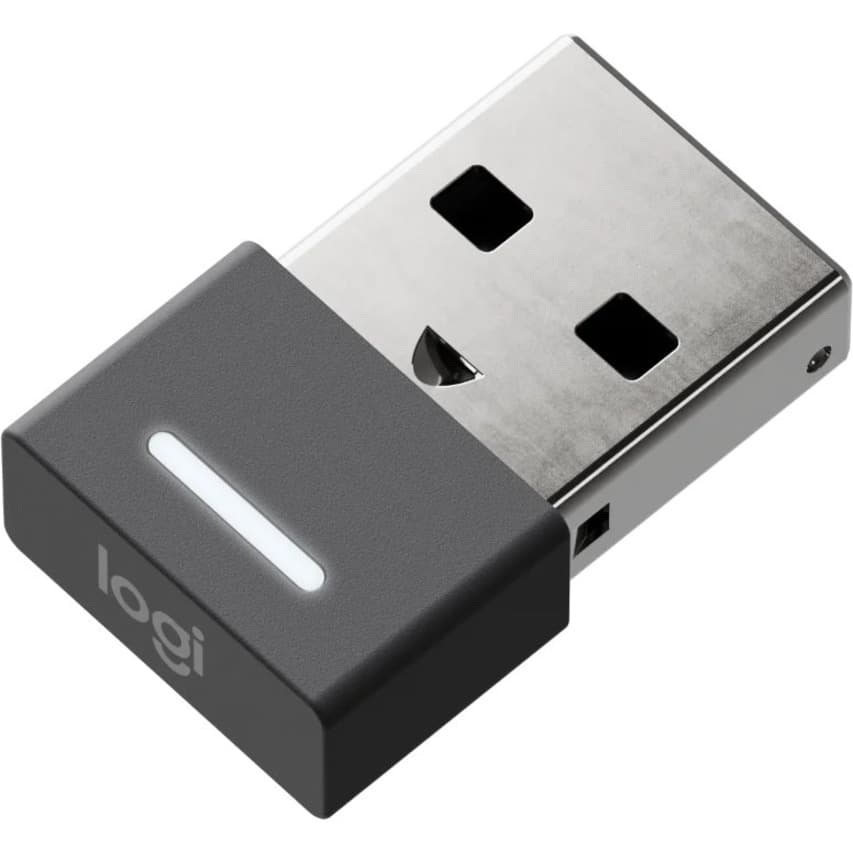 Logitech Zone Vibe 125 Graphite wireless Bluetooth over-ear headset with built-in microphone