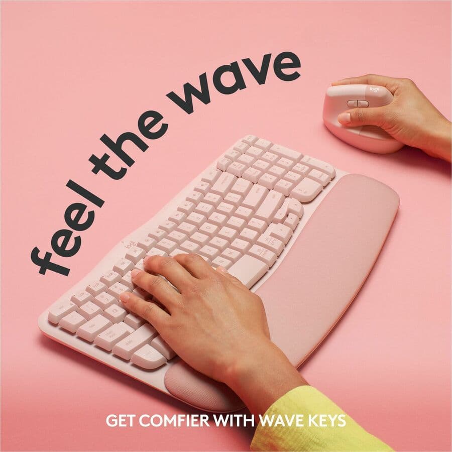 Logitech Wave Keys Keyboard view 3