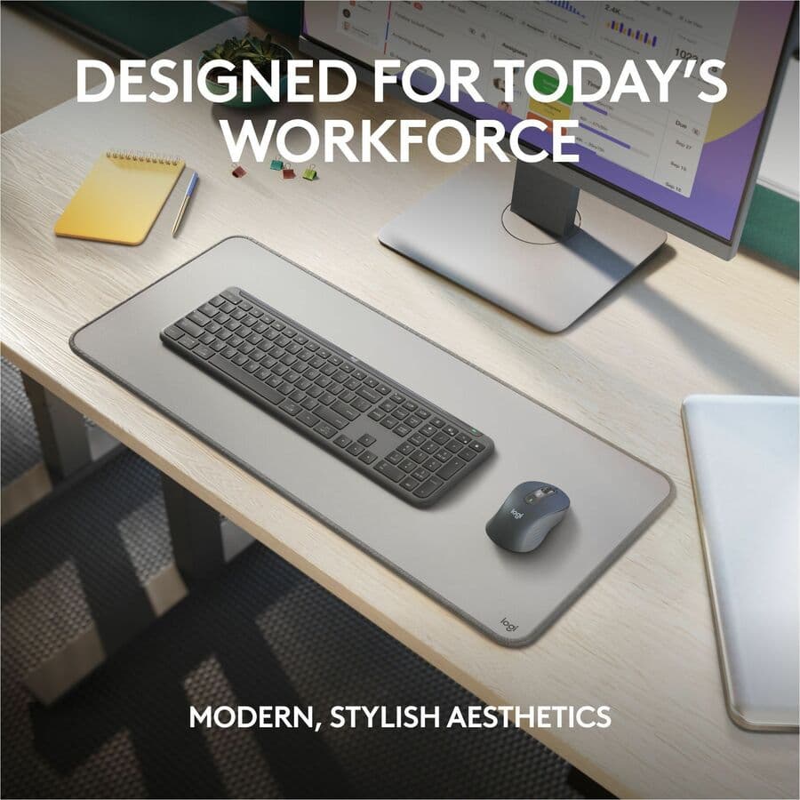 Logitech Slim Combo MK955 for Business wireless keyboard and mouse set