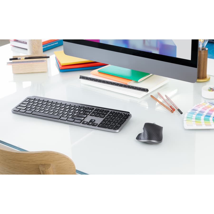 Logitech MX Master 3 wireless ergonomic mouse for precision desktop navigation and productivity