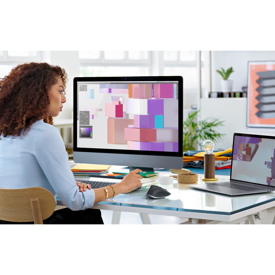 Logitech MX Master 3 wireless ergonomic mouse for precision desktop navigation and productivity