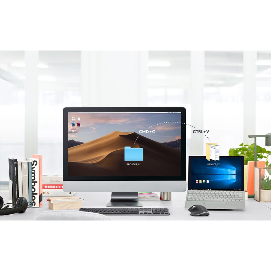 Logitech MX Master 3 wireless ergonomic mouse for precision desktop navigation and productivity