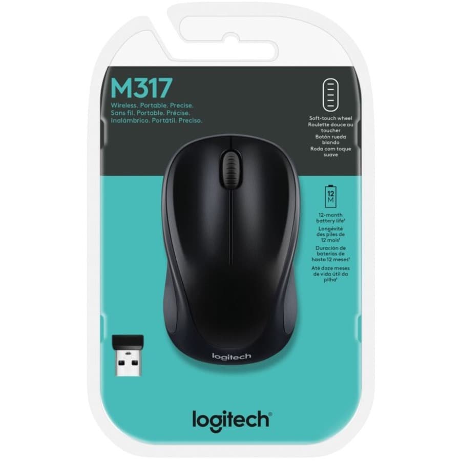 Wrlss Mouse M317 Black view 3