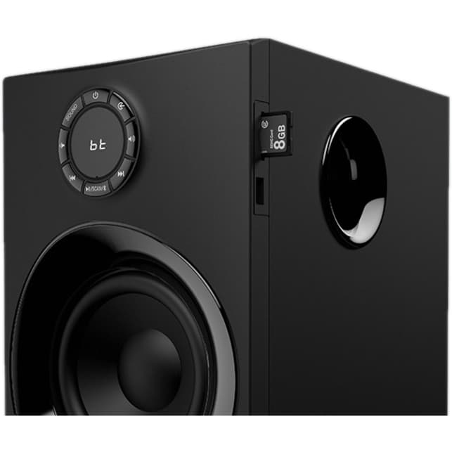 Logitech Z607 5.1 surround speaker system with subwoofer and Bluetooth connectivity