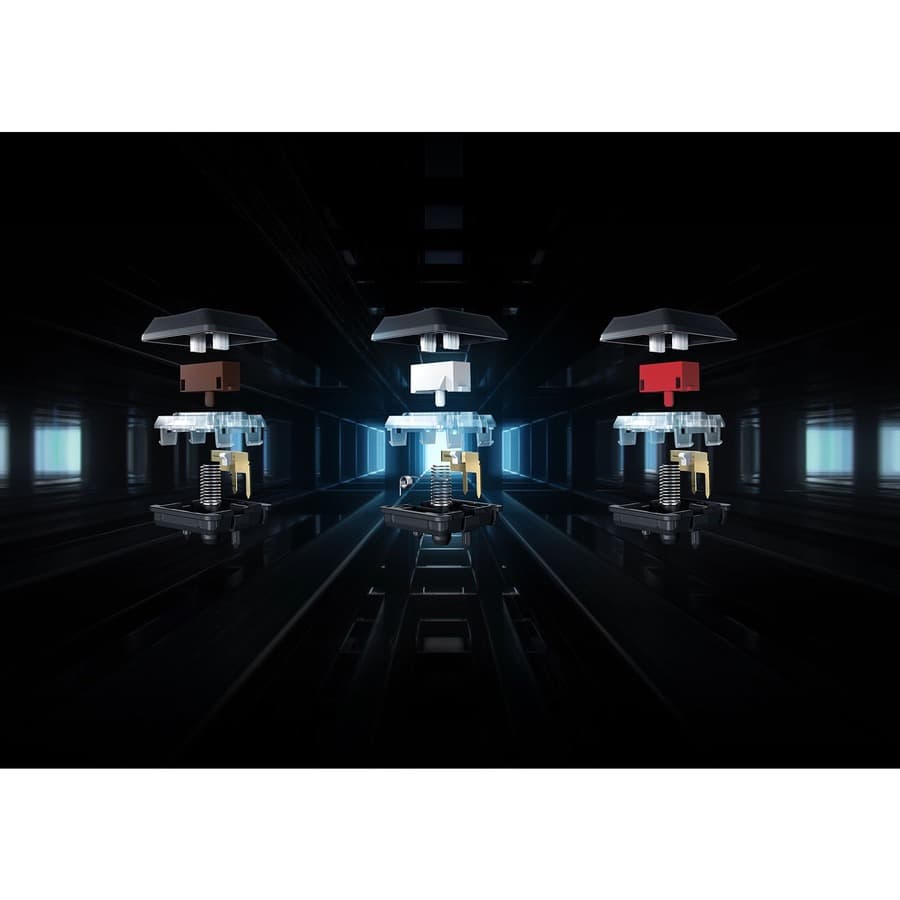 Logitech G815 LIGHTSYNC RGB mechanical gaming keyboard with low-profile keys and wired USB connection