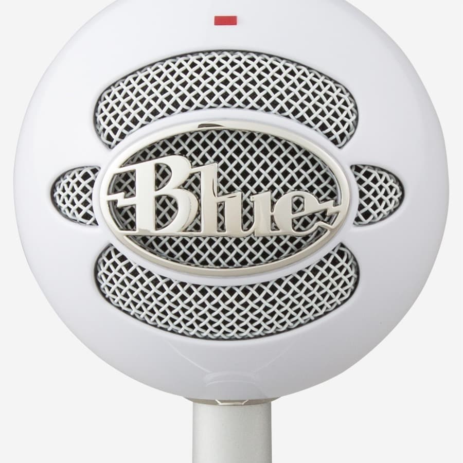 Logitech LA SNOWBALL ICE WHT 988-000070 white desktop USB microphone