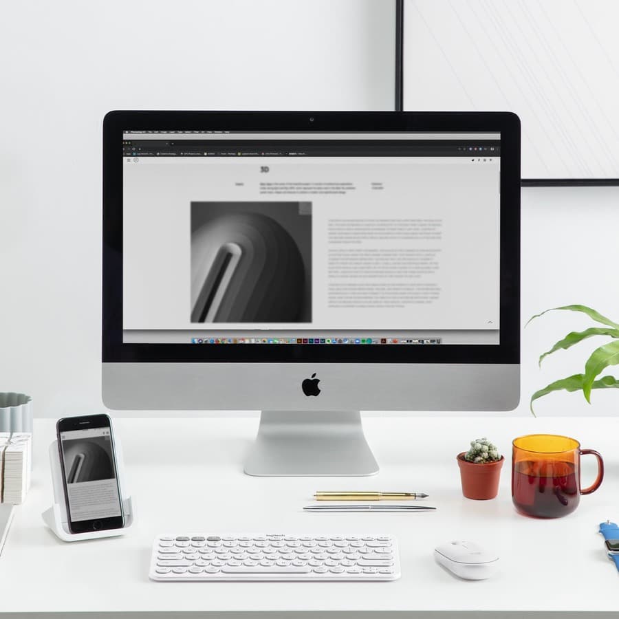 Logitech K380 multi-device Bluetooth keyboard in off-white with slim compact design