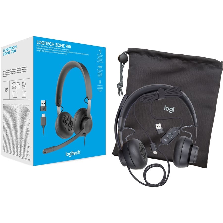 Zone 750 B2B Wired Headset view 6