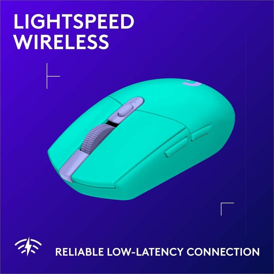 LA G305 LIGHTSPEED WLS GAMING MSE MINT view 3
