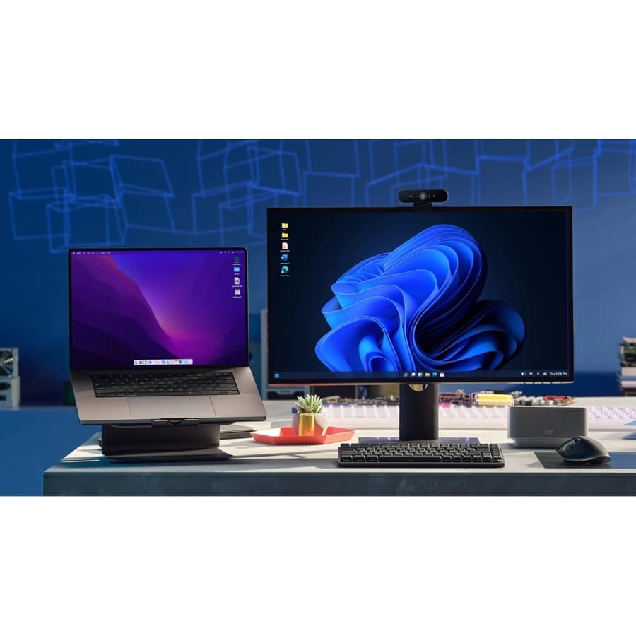 Logitech MX Mechanical wireless illuminated keyboard in graphite with perforated frame