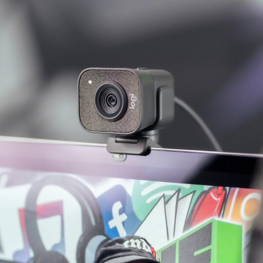 Logitech StreamCam premium webcam with USB-C connection for 1080p 60 fps video