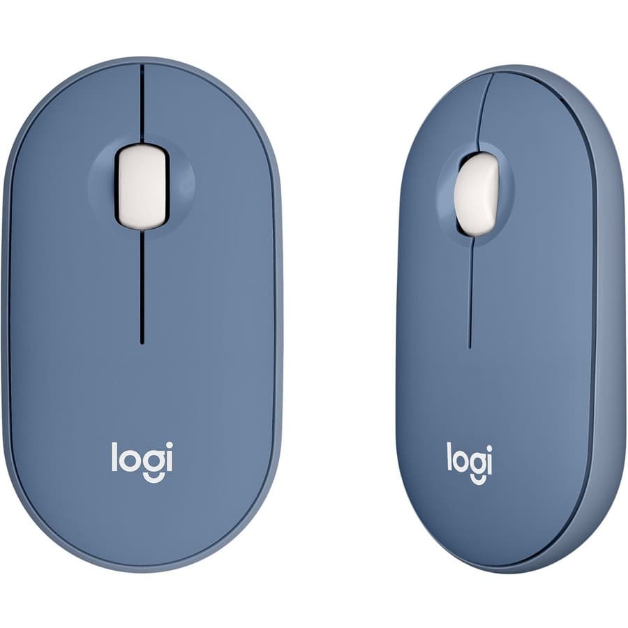 LOGITECH - COMPUTER ACCESSORIES PEBBLE M350 WIRELESS MOUSE BLUEBERRY view 3