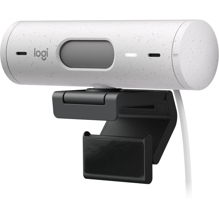 Logitech Brio 505 Webcam 1080p Offwhite with USB-C connectivity