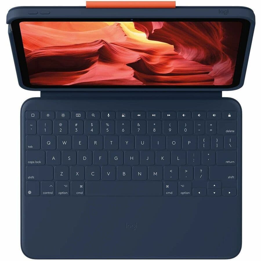 Logitech Rugged Combo 4 keyboard case for iPad 10th generation in black