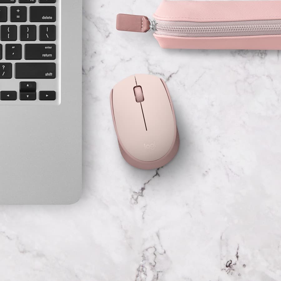 M170 WIRELESS MOUSE - ROSE view 3