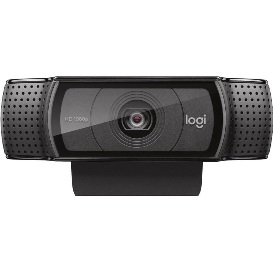 Logitech HD Pro Webcam C920 USB webcam with 1080p video for business conferencing
