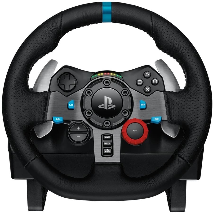 LA G29 DRIVING FORCE RACING WHEEL PS 3 4 view 6