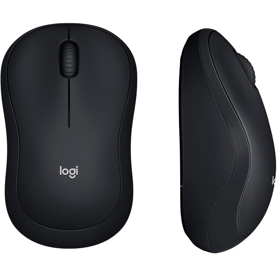 LOGITECH M185 WIRELESS MOUSE-BLACK view 4