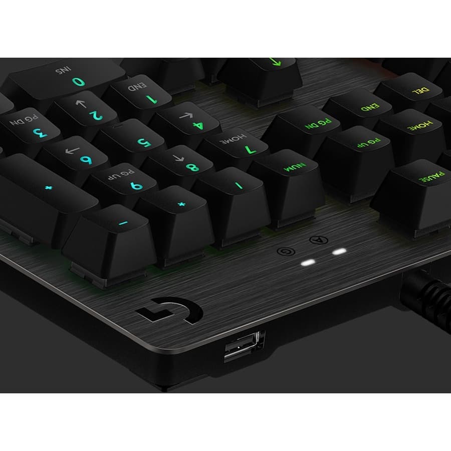 LOGITECH GAMING G513 CARBON LIGHTSYNC RGB MECHANICAL GAMING KEYBOARD LINEAR view 5