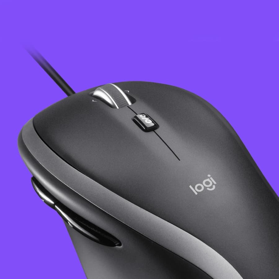 LOGITECH - COMPUTER ACCESSORIES ADVANCED CORDED MOUSE M500S M500S W/FAST SCROLLING  7BTNS view 4