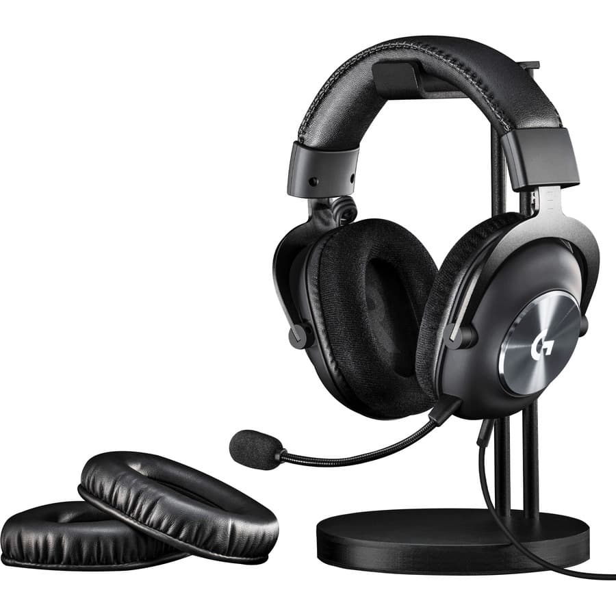 Logitech PRO X Wireless LIGHTSPEED gaming headset with boom mic and over-ear design