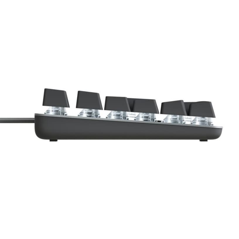 Logitech K845 mechanical illuminated keyboard with Cherry Red switches and white backlighting