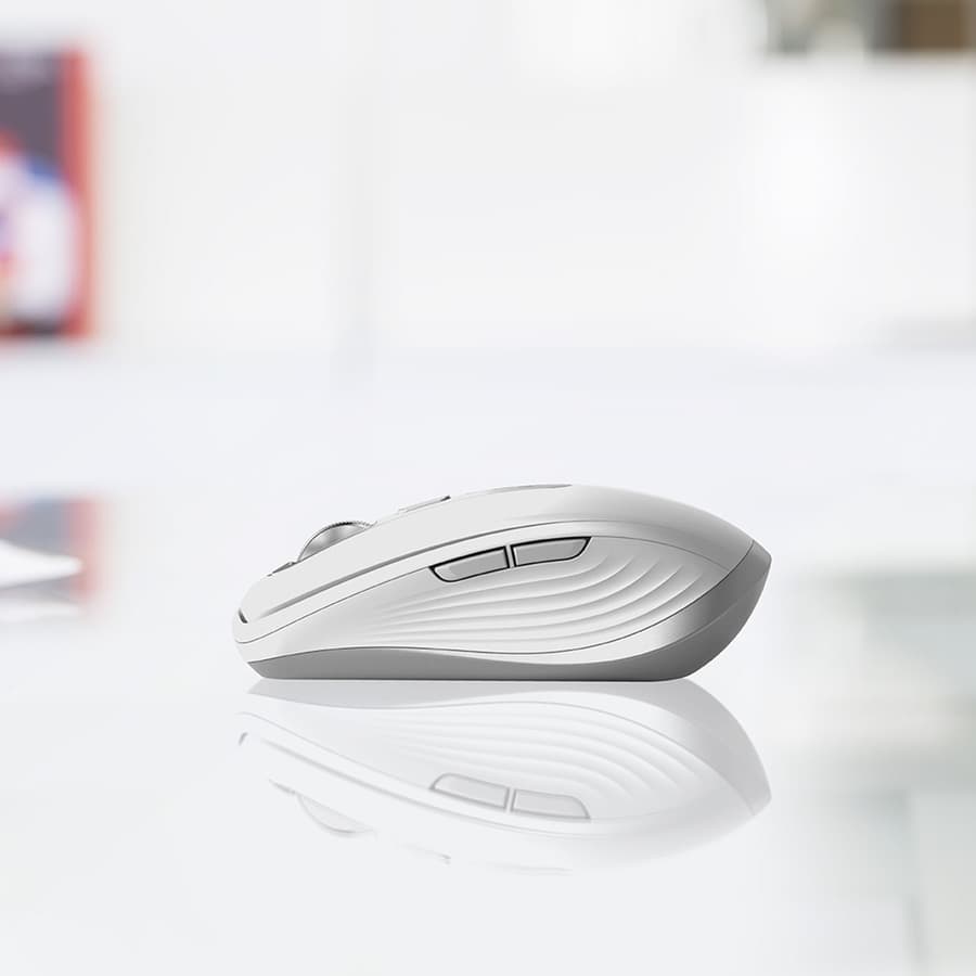LOGITECH - COMPUTER ACCESSORIES MX ANYWHERE 3 WL MOUSE FOR MAC PALE GREY view 4