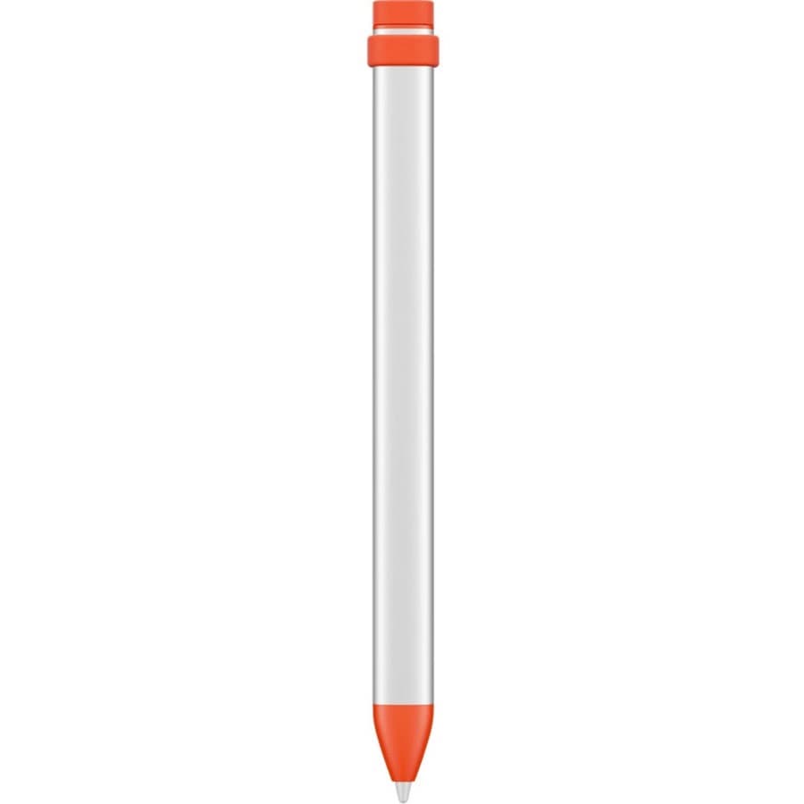 Logitech Crayon EDU-Apple stylus with orange tip for Apple iPad classroom use