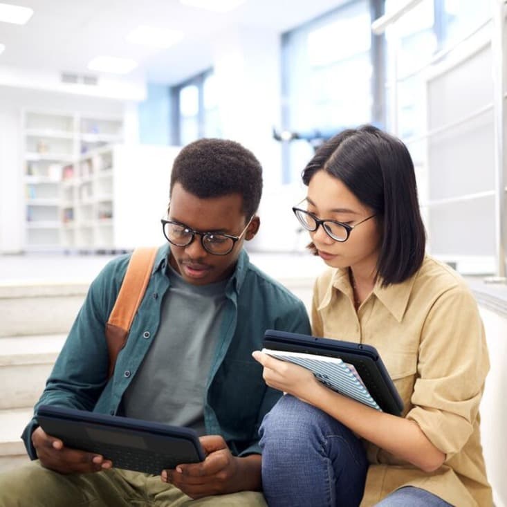 Logitech Rugged Combo 3 Touch keyboard case with trackpad for iPad 7th 8th 9th generation in black