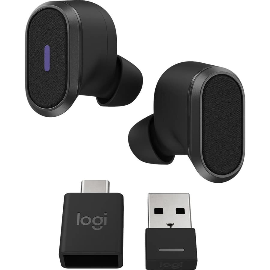Logitech VC Zone True Wireless Earbuds Graphite in-ear Bluetooth earbuds