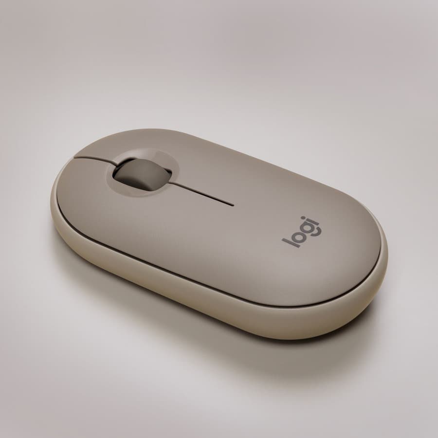 LA M350 PEBBLE WLS MOUSE ALMOND MILK view 4
