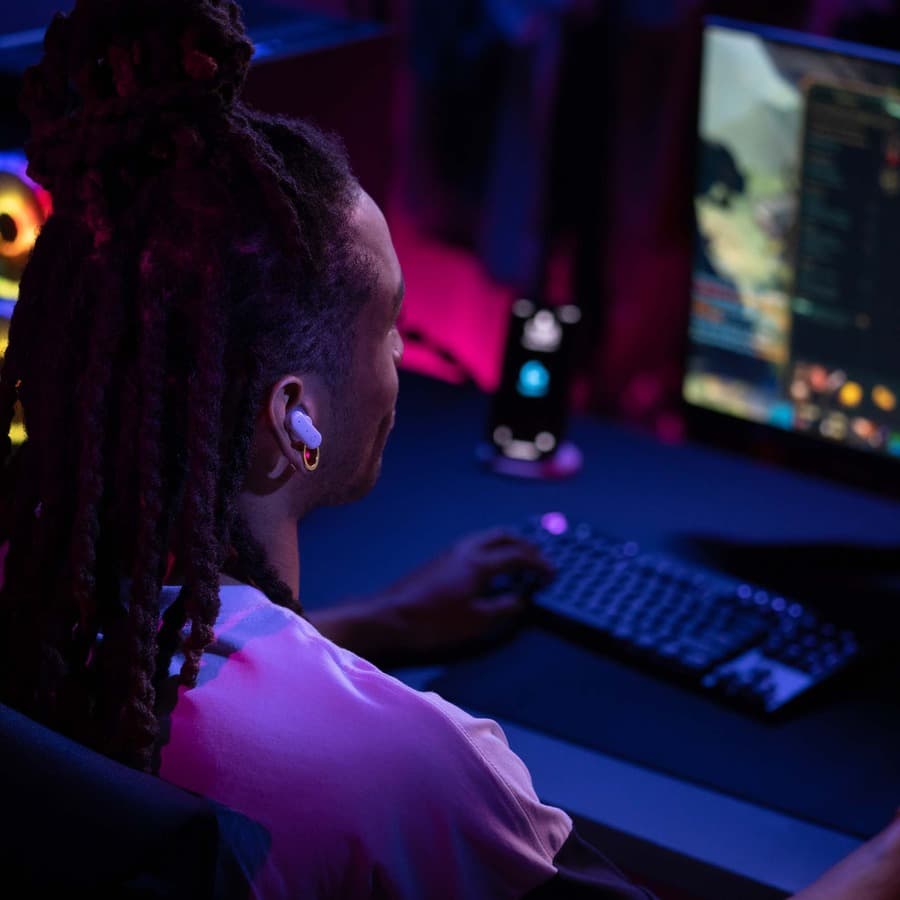 Logitech G Fits true wireless earbuds with custom molded fit