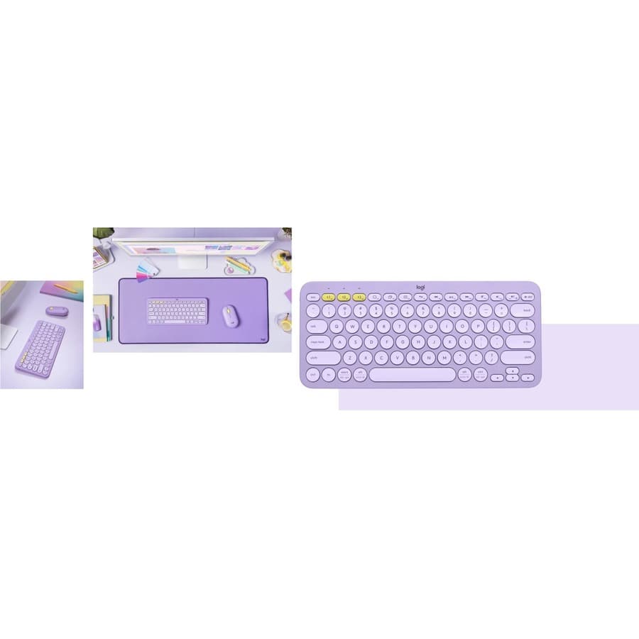 LA K380 MULTI DEVICE KEYBOARD LAVENDER view 8