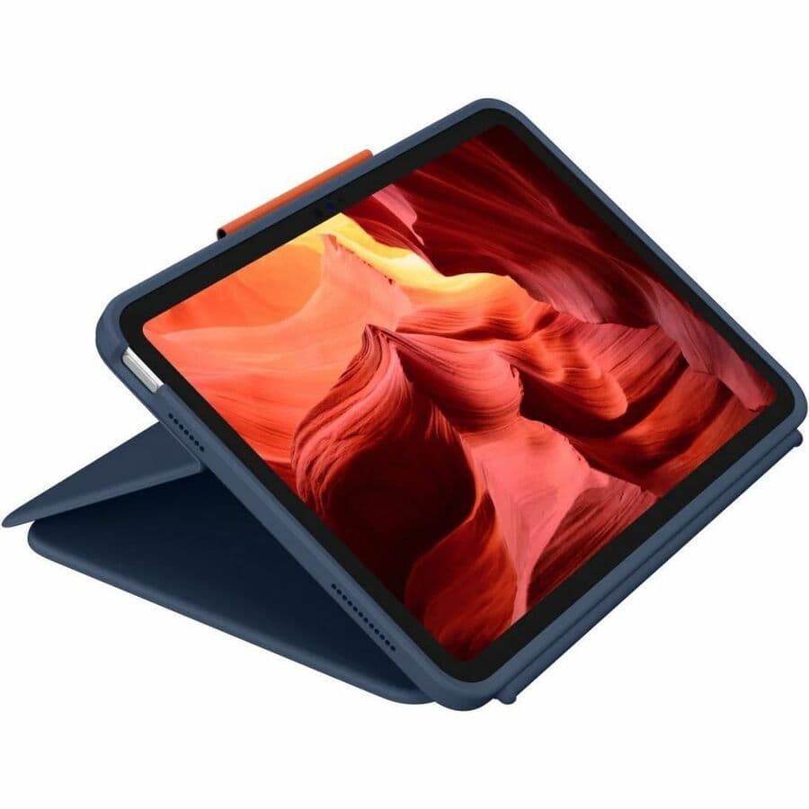 Logitech Rugged Combo 4 Touch keyboard case for iPad 10th generation in black