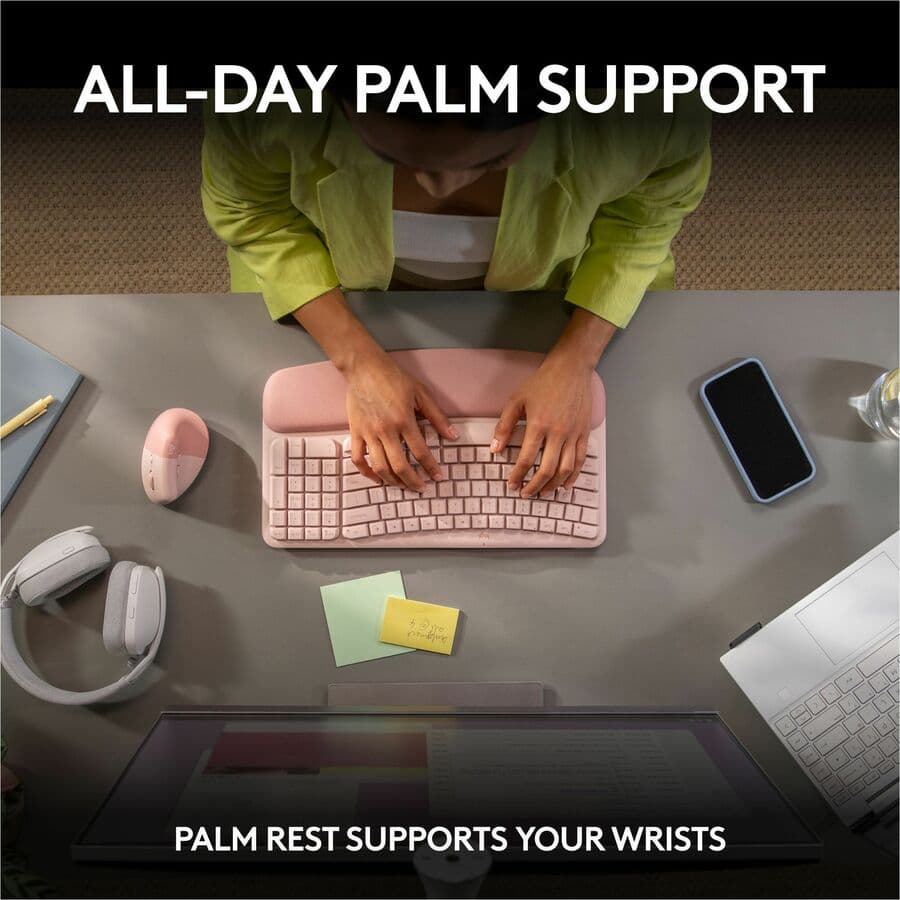 Logitech Wave Keys Keyboard view 5