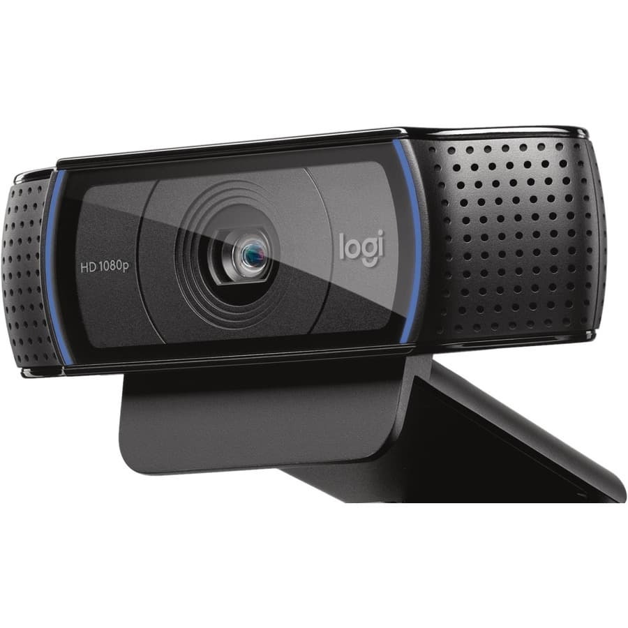 Logitech HD Pro Webcam C920 USB webcam with 1080p video for business conferencing