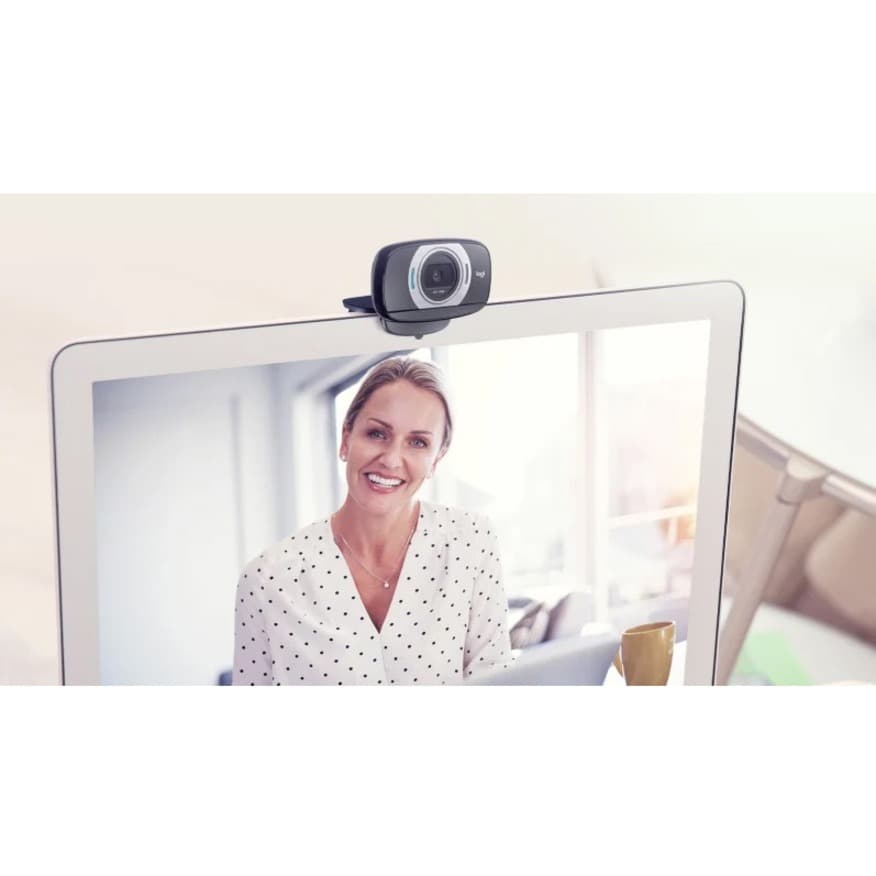 Logitech C615 1080p USB webcam with compact fold-and-go design