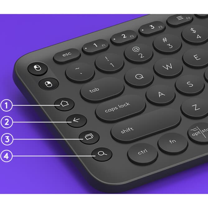 LA K600 TV TV KYBD W/ TOUCHPAD AND D PAD view 10