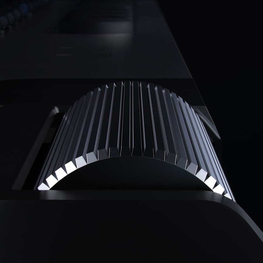 Logitech G815 LIGHTSYNC RGB mechanical gaming keyboard with low-profile keys and wired USB connection