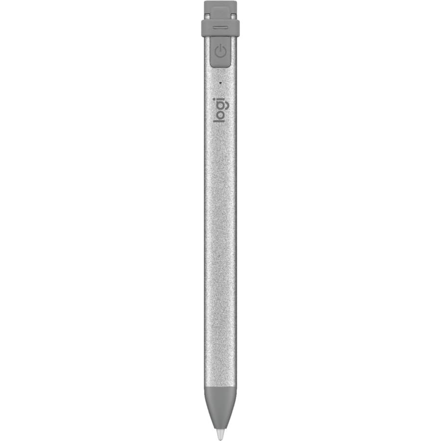 Logitech Crayon digital pencil in Mid Grey for iPads 2018 and later