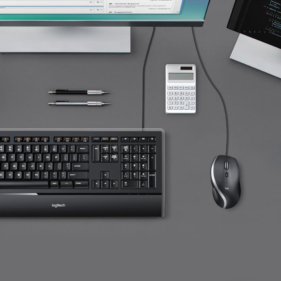 LOGITECH - COMPUTER ACCESSORIES ADVANCED CORDED MOUSE M500S M500S W/FAST SCROLLING  7BTNS view 5