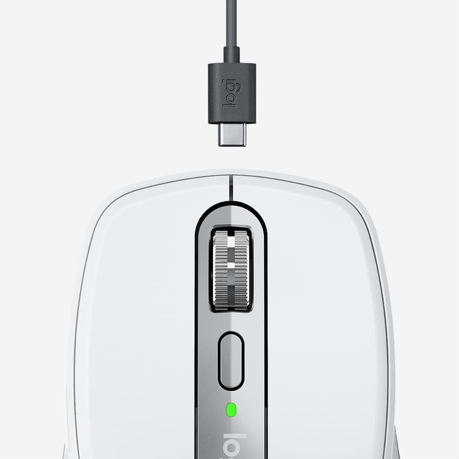 LOGITECH - COMPUTER ACCESSORIES MX ANYWHERE 3 WL MOUSE FOR MAC PALE GREY view 5