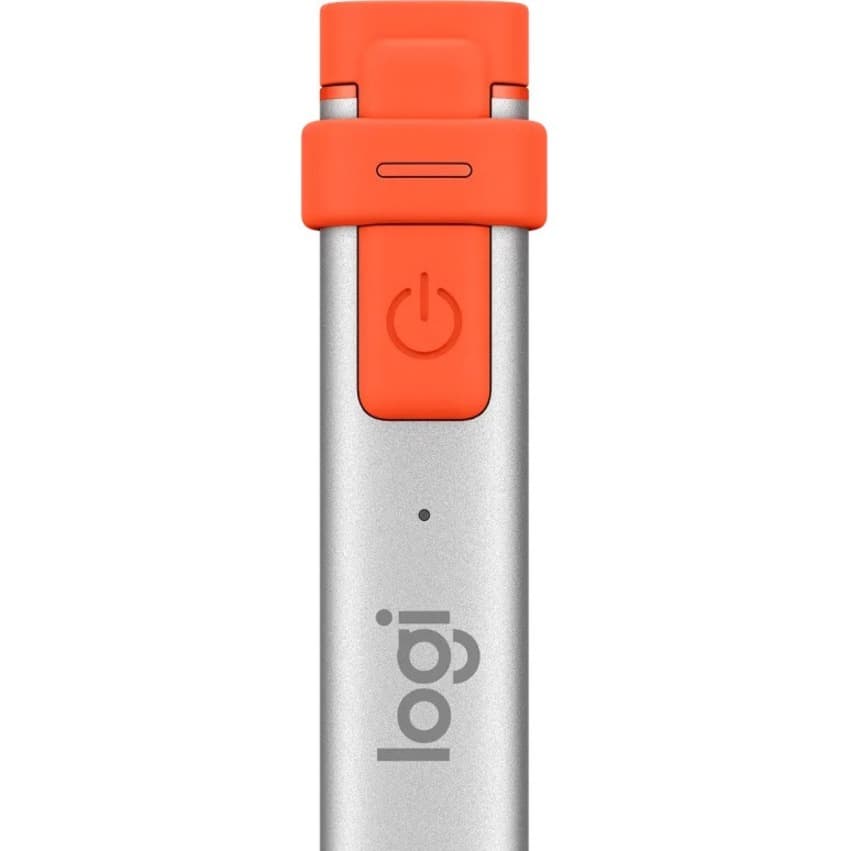 Logitech Crayon EDU-Apple stylus with orange tip for Apple iPad classroom use